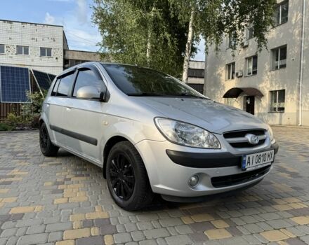 Сірий Хендай Гетц, об'ємом двигуна 1.4 л та пробігом 161 тис. км за 4950 $, фото 1 на Automoto.ua