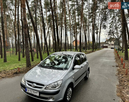 Серый Хендай Гетц, объемом двигателя 1.4 л и пробегом 149 тыс. км за 5500 $, фото 4 на Automoto.ua