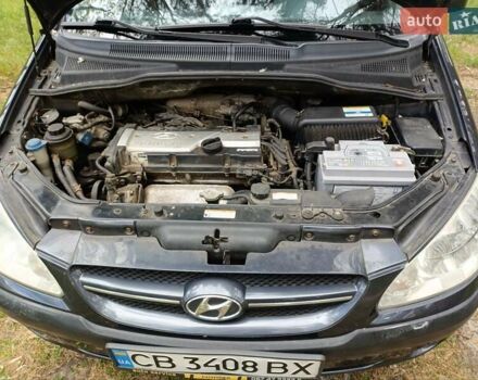 Сірий Хендай Гетц, об'ємом двигуна 1.4 л та пробігом 277 тис. км за 4300 $, фото 1 на Automoto.ua