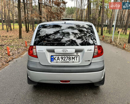 Серый Хендай Гетц, объемом двигателя 1.4 л и пробегом 149 тыс. км за 5500 $, фото 10 на Automoto.ua