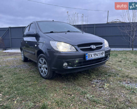 Сірий Хендай Гетц, об'ємом двигуна 1.4 л та пробігом 245 тис. км за 3950 $, фото 15 на Automoto.ua