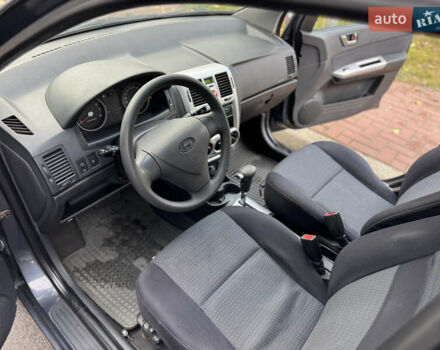 Серый Хендай Гетц, объемом двигателя 1.4 л и пробегом 186 тыс. км за 4950 $, фото 9 на Automoto.ua