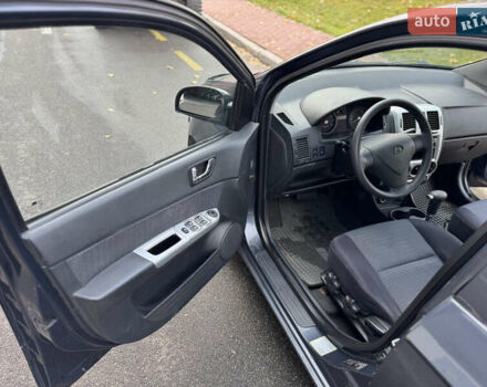 Серый Хендай Гетц, объемом двигателя 1.4 л и пробегом 186 тыс. км за 4950 $, фото 8 на Automoto.ua