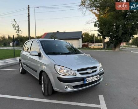 Серый Хендай Гетц, объемом двигателя 1.4 л и пробегом 163 тыс. км за 5500 $, фото 25 на Automoto.ua