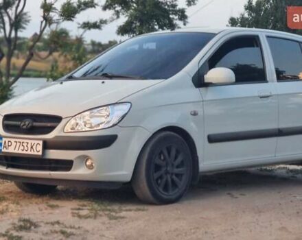 Серый Хендай Гетц, объемом двигателя 1.4 л и пробегом 154 тыс. км за 4500 $, фото 1 на Automoto.ua