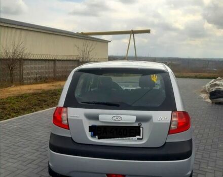 Серый Хендай Гетц, объемом двигателя 1.4 л и пробегом 130 тыс. км за 5000 $, фото 1 на Automoto.ua