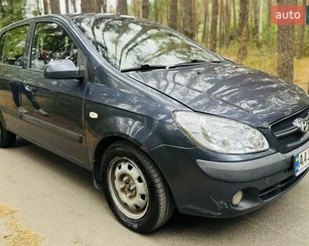 Сірий Хендай Гетц, об'ємом двигуна 1.4 л та пробігом 185 тис. км за 3550 $, фото 2 на Automoto.ua