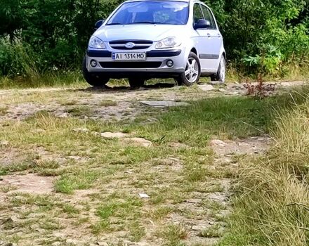 Сірий Хендай Гетц, об'ємом двигуна 1.1 л та пробігом 255 тис. км за 3100 $, фото 4 на Automoto.ua