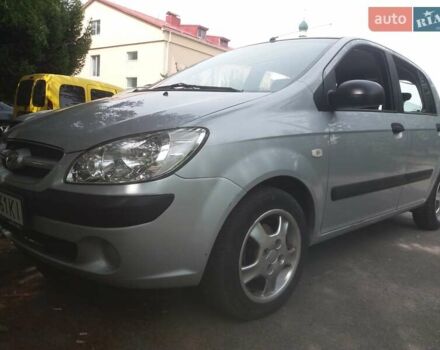 Серый Хендай Гетц, объемом двигателя 1.1 л и пробегом 217 тыс. км за 3600 $, фото 4 на Automoto.ua