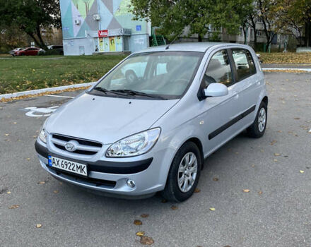 Серый Хендай Гетц, объемом двигателя 1.4 л и пробегом 151 тыс. км за 3700 $, фото 6 на Automoto.ua