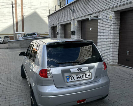 Сірий Хендай Гетц, об'ємом двигуна 1.6 л та пробігом 220 тис. км за 3750 $, фото 7 на Automoto.ua