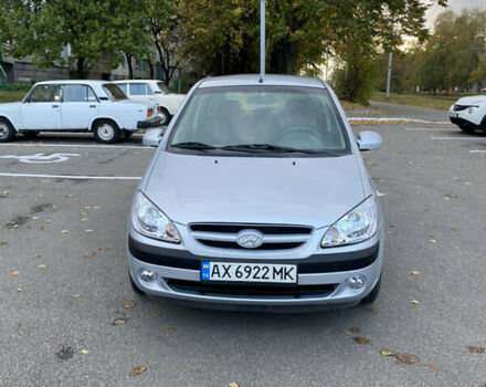Серый Хендай Гетц, объемом двигателя 1.4 л и пробегом 151 тыс. км за 3700 $, фото 7 на Automoto.ua