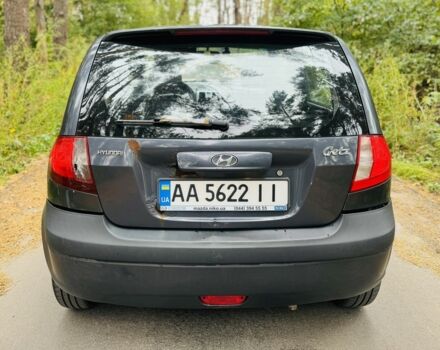 Сірий Хендай Гетц, об'ємом двигуна 1.4 л та пробігом 185 тис. км за 3550 $, фото 4 на Automoto.ua