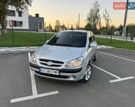 Серый Хендай Гетц, объемом двигателя 1.4 л и пробегом 163 тыс. км за 5500 $, фото 13 на Automoto.ua