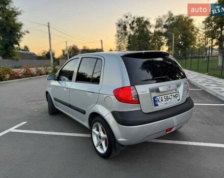 Серый Хендай Гетц, объемом двигателя 1.4 л и пробегом 163 тыс. км за 5500 $, фото 15 на Automoto.ua