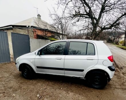 Серый Хендай Гетц, объемом двигателя 1.4 л и пробегом 170 тыс. км за 2850 $, фото 1 на Automoto.ua