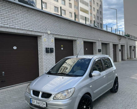 Сірий Хендай Гетц, об'ємом двигуна 1.6 л та пробігом 220 тис. км за 3750 $, фото 3 на Automoto.ua