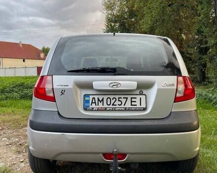 Сірий Хендай Гетц, об'ємом двигуна 1.09 л та пробігом 188 тис. км за 4000 $, фото 4 на Automoto.ua
