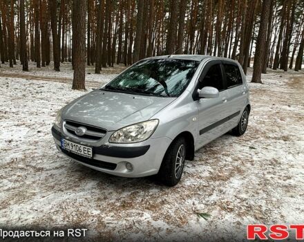 Сірий Хендай Гетц, об'ємом двигуна 1.4 л та пробігом 196 тис. км за 5600 $, фото 5 на Automoto.ua