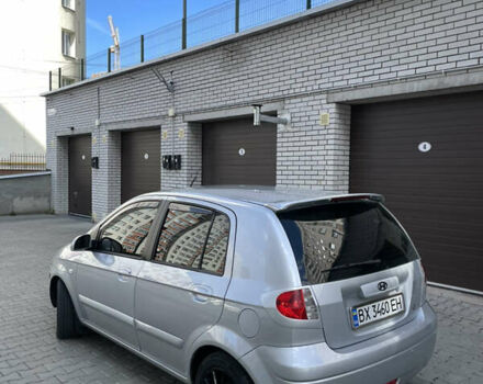 Сірий Хендай Гетц, об'ємом двигуна 1.6 л та пробігом 220 тис. км за 3750 $, фото 8 на Automoto.ua