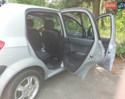 Серый Хендай Гетц, объемом двигателя 1.1 л и пробегом 217 тыс. км за 3600 $, фото 7 на Automoto.ua