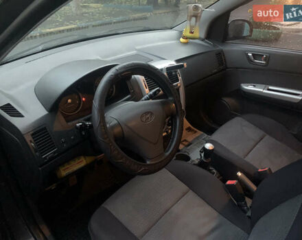 Серый Хендай Гетц, объемом двигателя 1.4 л и пробегом 138 тыс. км за 5000 $, фото 12 на Automoto.ua