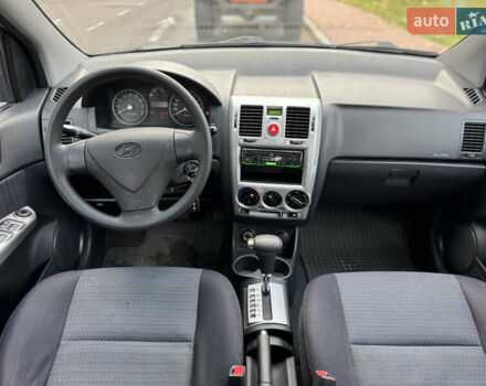 Серый Хендай Гетц, объемом двигателя 1.4 л и пробегом 186 тыс. км за 4950 $, фото 14 на Automoto.ua