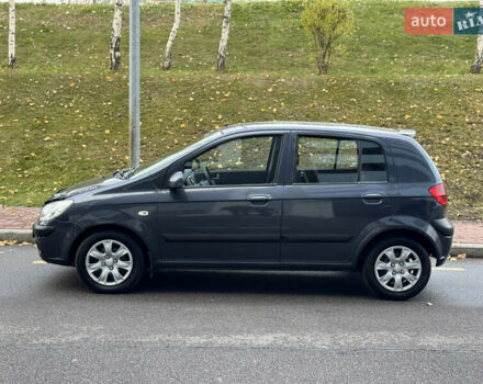 Серый Хендай Гетц, объемом двигателя 1.4 л и пробегом 186 тыс. км за 4950 $, фото 1 на Automoto.ua