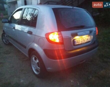 Серый Хендай Гетц, объемом двигателя 1.1 л и пробегом 217 тыс. км за 3600 $, фото 13 на Automoto.ua