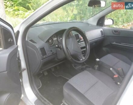 Серый Хендай Гетц, объемом двигателя 1.1 л и пробегом 217 тыс. км за 3600 $, фото 6 на Automoto.ua