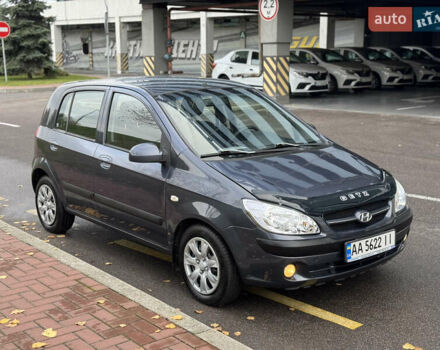 Серый Хендай Гетц, объемом двигателя 1.4 л и пробегом 186 тыс. км за 4950 $, фото 5 на Automoto.ua