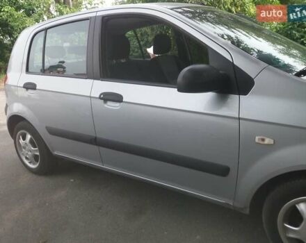 Серый Хендай Гетц, объемом двигателя 1.1 л и пробегом 217 тыс. км за 3600 $, фото 3 на Automoto.ua