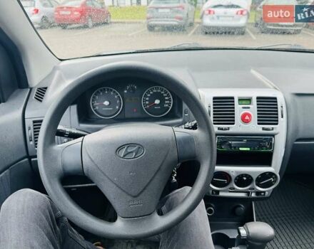 Сірий Хендай Гетц, об'ємом двигуна 1.4 л та пробігом 186 тис. км за 4999 $, фото 8 на Automoto.ua