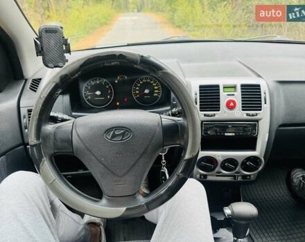 Сірий Хендай Гетц, об'ємом двигуна 1.4 л та пробігом 185 тис. км за 3550 $, фото 7 на Automoto.ua