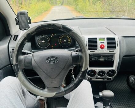 Сірий Хендай Гетц, об'ємом двигуна 1.4 л та пробігом 185 тис. км за 3550 $, фото 12 на Automoto.ua