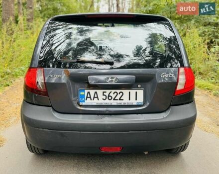 Сірий Хендай Гетц, об'ємом двигуна 1.4 л та пробігом 185 тис. км за 3550 $, фото 4 на Automoto.ua