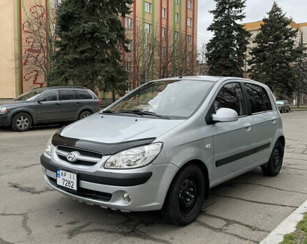 Серый Хендай Гетц, объемом двигателя 1.09 л и пробегом 263 тыс. км за 3200 $, фото 2 на Automoto.ua