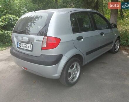 Серый Хендай Гетц, объемом двигателя 1.1 л и пробегом 217 тыс. км за 3600 $, фото 1 на Automoto.ua