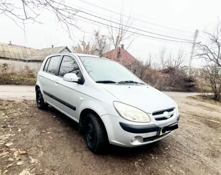 Серый Хендай Гетц, объемом двигателя 1.4 л и пробегом 170 тыс. км за 2850 $, фото 5 на Automoto.ua