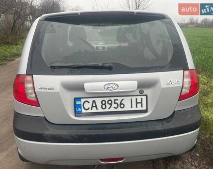 Серый Хендай Гетц, объемом двигателя 1.4 л и пробегом 160 тыс. км за 6000 $, фото 2 на Automoto.ua