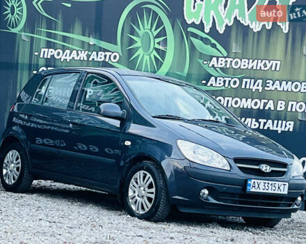 Серый Хендай Гетц, объемом двигателя 1.4 л и пробегом 119 тыс. км за 4800 $, фото 4 на Automoto.ua