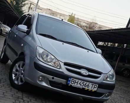 Серый Хендай Гетц, объемом двигателя 1.4 л и пробегом 222 тыс. км за 5700 $, фото 11 на Automoto.ua