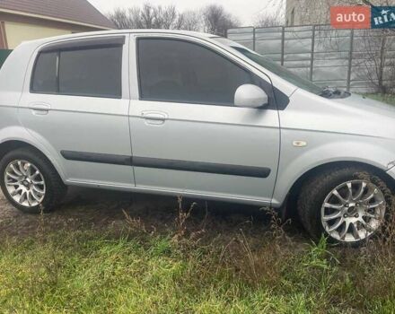 Серый Хендай Гетц, объемом двигателя 1.4 л и пробегом 160 тыс. км за 6000 $, фото 4 на Automoto.ua