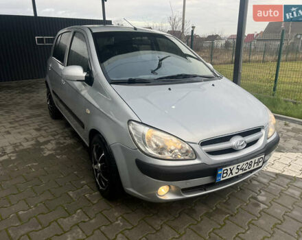 Серый Хендай Гетц, объемом двигателя 1.4 л и пробегом 189 тыс. км за 5350 $, фото 5 на Automoto.ua