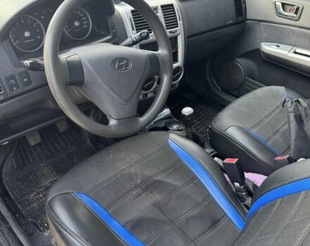 Серый Хендай Гетц, объемом двигателя 1.4 л и пробегом 240 тыс. км за 2800 $, фото 4 на Automoto.ua