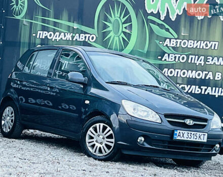 Серый Хендай Гетц, объемом двигателя 1.4 л и пробегом 119 тыс. км за 4800 $, фото 1 на Automoto.ua