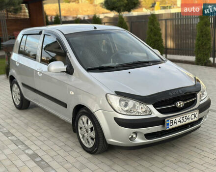 Сірий Хендай Гетц, об'ємом двигуна 1.4 л та пробігом 145 тис. км за 6300 $, фото 3 на Automoto.ua