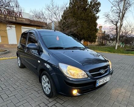Серый Хендай Гетц, объемом двигателя 1.4 л и пробегом 147 тыс. км за 6100 $, фото 2 на Automoto.ua