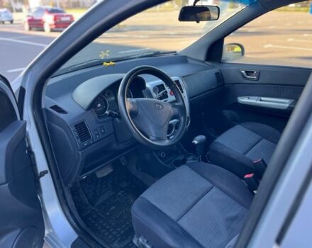 Серый Хендай Гетц, объемом двигателя 1.4 л и пробегом 188 тыс. км за 4900 $, фото 1 на Automoto.ua