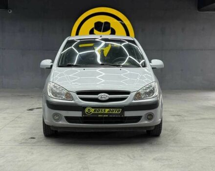 Серый Хендай Гетц, объемом двигателя 1.4 л и пробегом 210 тыс. км за 5600 $, фото 1 на Automoto.ua